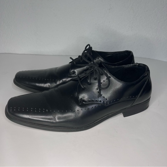 Stacy Adams Black Leather Men\'s Dress Oxfords Size 10 main image 8